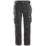 Snickers 6241 Work Trousers Black 41" W 30" L