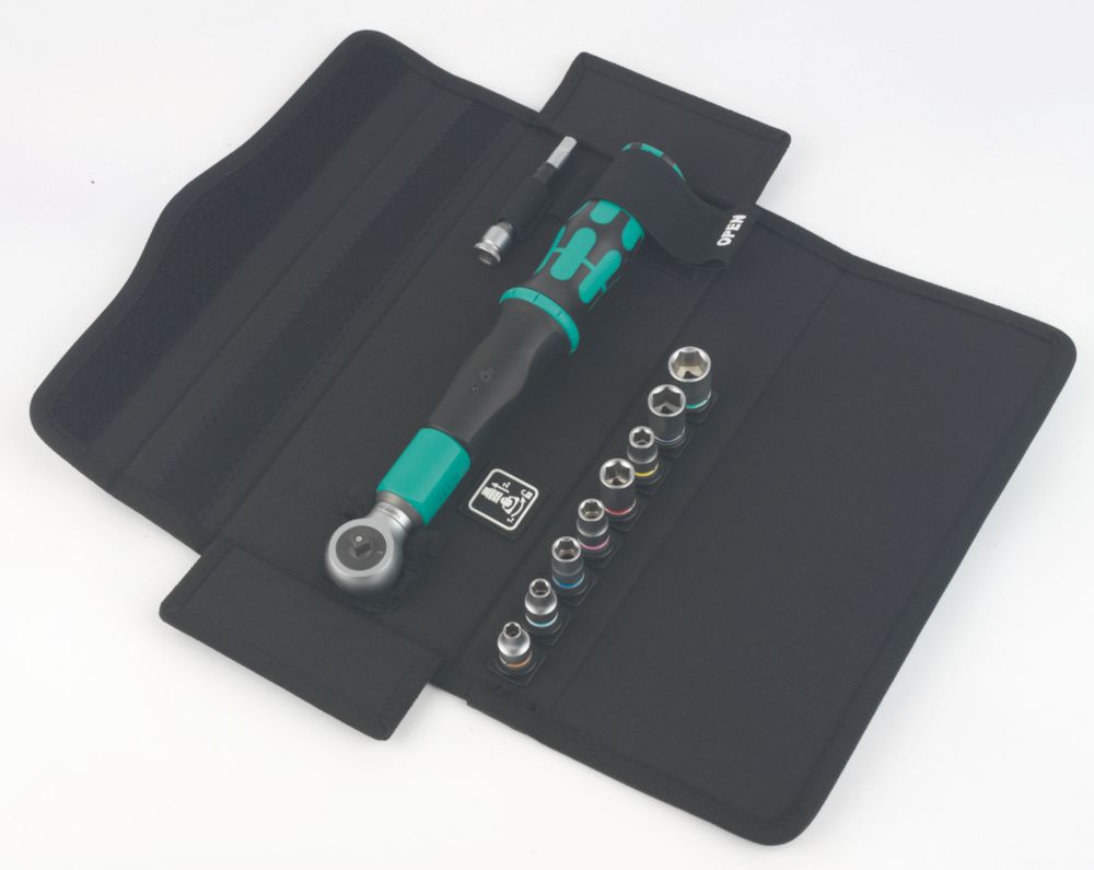 Wera SafeTorque A 1 Imperial Wrench Set 10 Pieces Screwfix