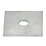 Timco Carbon Steel Square Plate Washers M10 x 3mm 100 Pack