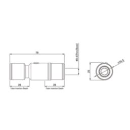 Flomasta Isolating Valve 15mm