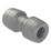 PolyPlumb  Plastic Push-Fit Equal Straight Coupler 15mm