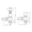 ETAL Harrow 15mm x 1/2" Brushed Brass Angled Traditional Thermostatic Radiator Valve & Lockshield