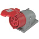 Amphenol 16A 4P+E Surface Socket 415V