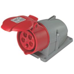 Amphenol 16A 4P+E Surface Socket 415V