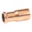 Flomasta  Copper Press-Fit M-Profile Reducer F 15mm x M 22mm 2 Pack