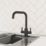 Swirl Divine Tap Matt Black