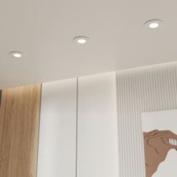 LAP Chaac Fixed  Fire Rated LED Downlights White 5.5W 600lm 10 Pack