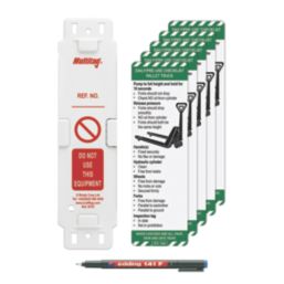 Scafftag  Pallet Truck Tag Kit 7 Pieces