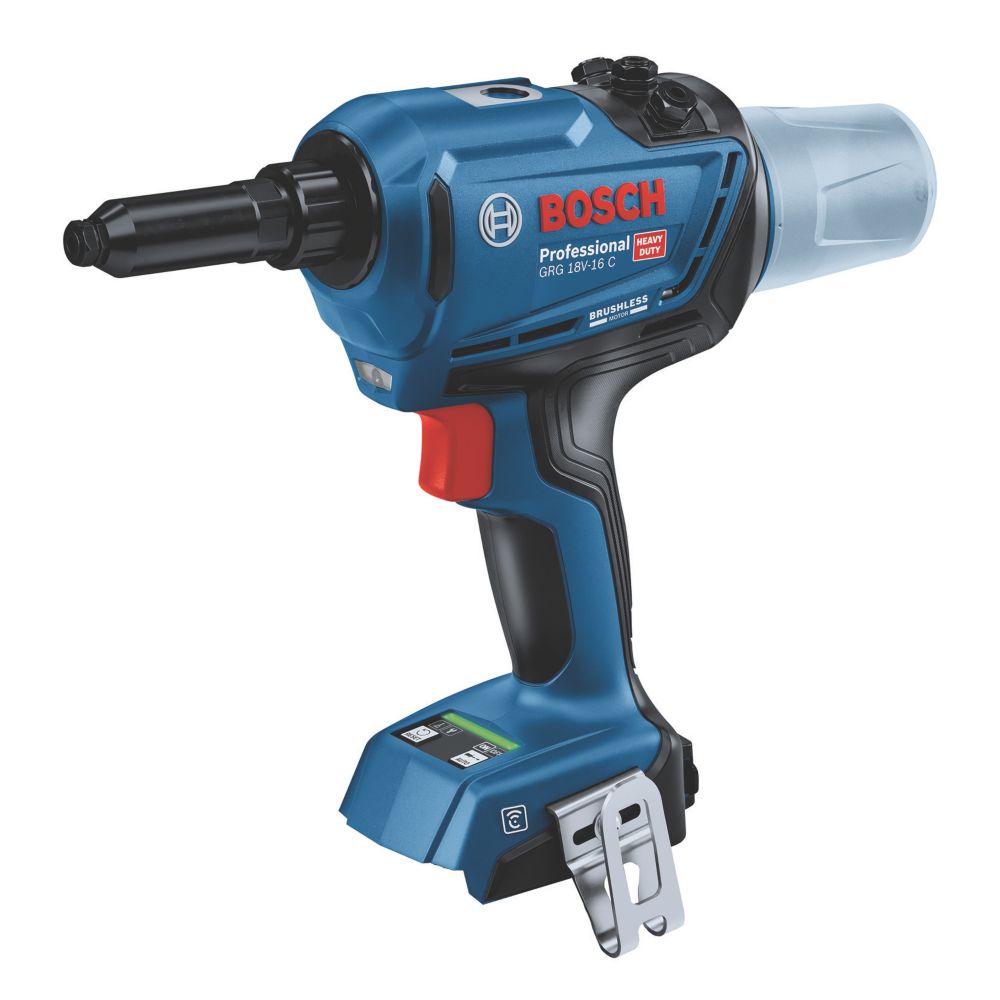 Bosch GRG 18V16 C 18V LiIon Coolpack Brushless Cordless Rivet Gun
