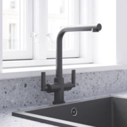 Swirl Dolce Tap Matt Black