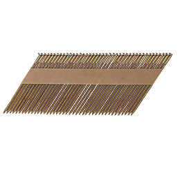 Milwaukee Hot Dip Galvanised 34° D-Head Collated Nails 7.4mm x 63mm 2200 Pack