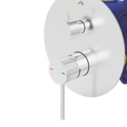 Swirl Melba Rear-Fed Concealed Chrome  Multi-Head Shower