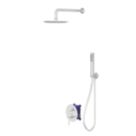 Swirl Melba Rear-Fed Concealed Chrome  Multi-Head Shower