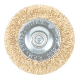 Titan  Straight Shank Wire Wheel 50mm