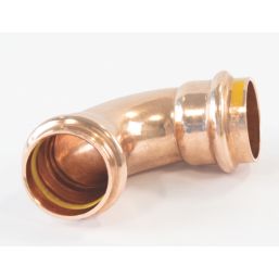 Conex Banninger B Press Gas  Copper Press-Fit Equal 90° Bends 28mm 5 Pack