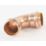 Conex Banninger B Press Gas  Copper Press-Fit Equal 90° Bends 28mm 5 Pack