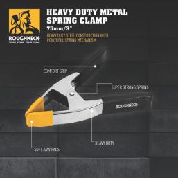 Roughneck Metal Clamp 3" (75mm)