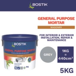 Bostik  General Purpose Mortar Grey 5kg