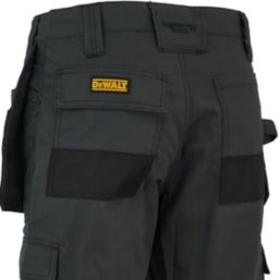 DEWALT Cheverley Stretch Work Shorts Grey 36" W
