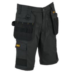 DEWALT Cheverley Stretch Work Shorts Grey 36" W