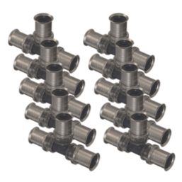 Wavin Tigris K5 Multi-Layer Composite Press-Fit Equal Tees 16mm 10 Pack