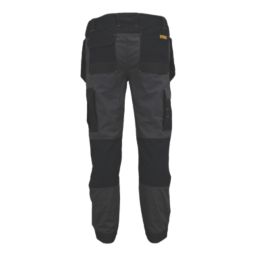 DEWALT Albany Work Trousers Black 34" W 29" L