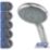 Triton Miniatures White Gloss 8.5kW  Manual Electric Shower