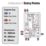 Triton Miniatures White Gloss 8.5kW  Manual Electric Shower
