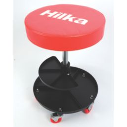 Hilka Pro-Craft Mechanics Seat with Storage 380mm x 380mm