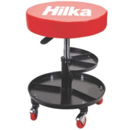 Hilka Pro-Craft Mechanics Seat with Storage 380mm x 380mm
