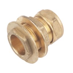 Flomasta  Brass Compression Tank Connector 22mm