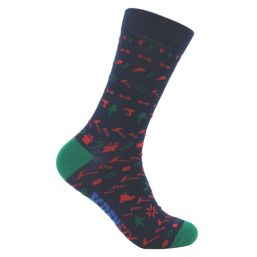 Site Screwfix Christmas Socks Multi-Colour 7-11 3 Pairs