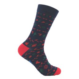 Site Screwfix Christmas Socks Multi-Colour 7-11 3 Pairs