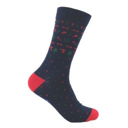 Site Screwfix Christmas Socks Multi-Colour 7-11 3 Pairs