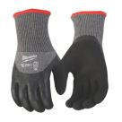 Milwaukee Winter Cut Level 5 Gloves Grey / Black X Large