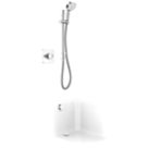 Mira Evoco Rear-Fed Concealed Chrome Thermostatic Built-In Mixer Shower & Bath Fill