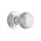 Designer Levers Beehive Door Knob Pair Polished Chrome 60mm