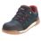 Site Scoria Size 12  Navy Blue/Red   Steel Toe Cap Safety Trainers