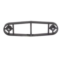 FloPlast RC9B uPVC Round Spacer Bracket Black 68mm