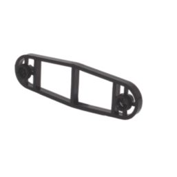 FloPlast RC9B uPVC Round Spacer Bracket Black 68mm
