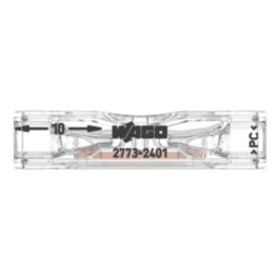 Wago 2773-2401 32A 2-Way Push-Wire Connectors 100 Pack