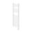 Flomasta 1200mm x 400mm 853BTU White Flat Electric Towel Radiator