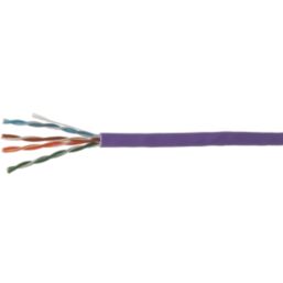 Time Cat 5e Purple LSZH 4-Pair 8-Core Unshielded Ethernet Cable 305m Box