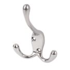 Smith & Locke Triple Robe Hook Polished Chrome 99mm