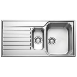 Franke Ascona 1.5 Bowl Stainless Steel Inset Sink  1000mm x 510mm