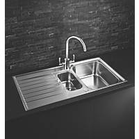 Franke Ascona 1.5 Bowl Stainless Steel Inset Sink 1000 x 510mm