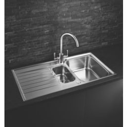 Franke Ascona 1.5 Bowl Stainless Steel Inset Sink  1000mm x 510mm