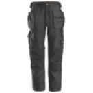 Snickers 6224 Work Trousers Black 33" W 30" L