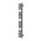 Flomasta U-Shape 1140mm x 500mm 2184BTU Anthracite Vertical Designer Radiator