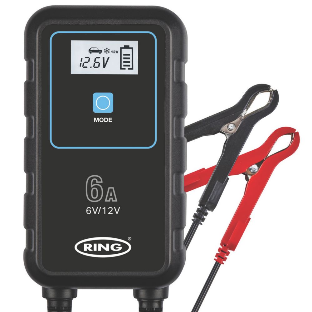 Ring RSC906 6A Smart Charger Lithium-Compatible 12V - Screwfix